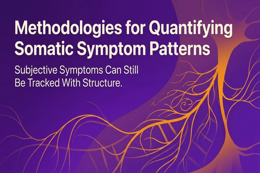 Methodologies for Quantifying Somatic Symptom Patterns - Recalibrate blog cover illustration.