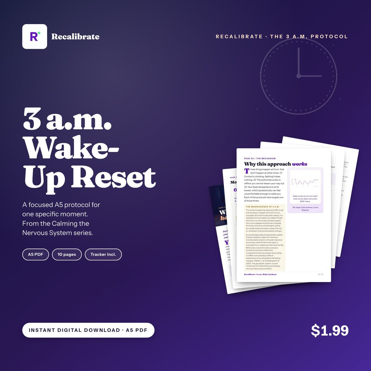 The 3 a.m. Wake-Up Reset cover