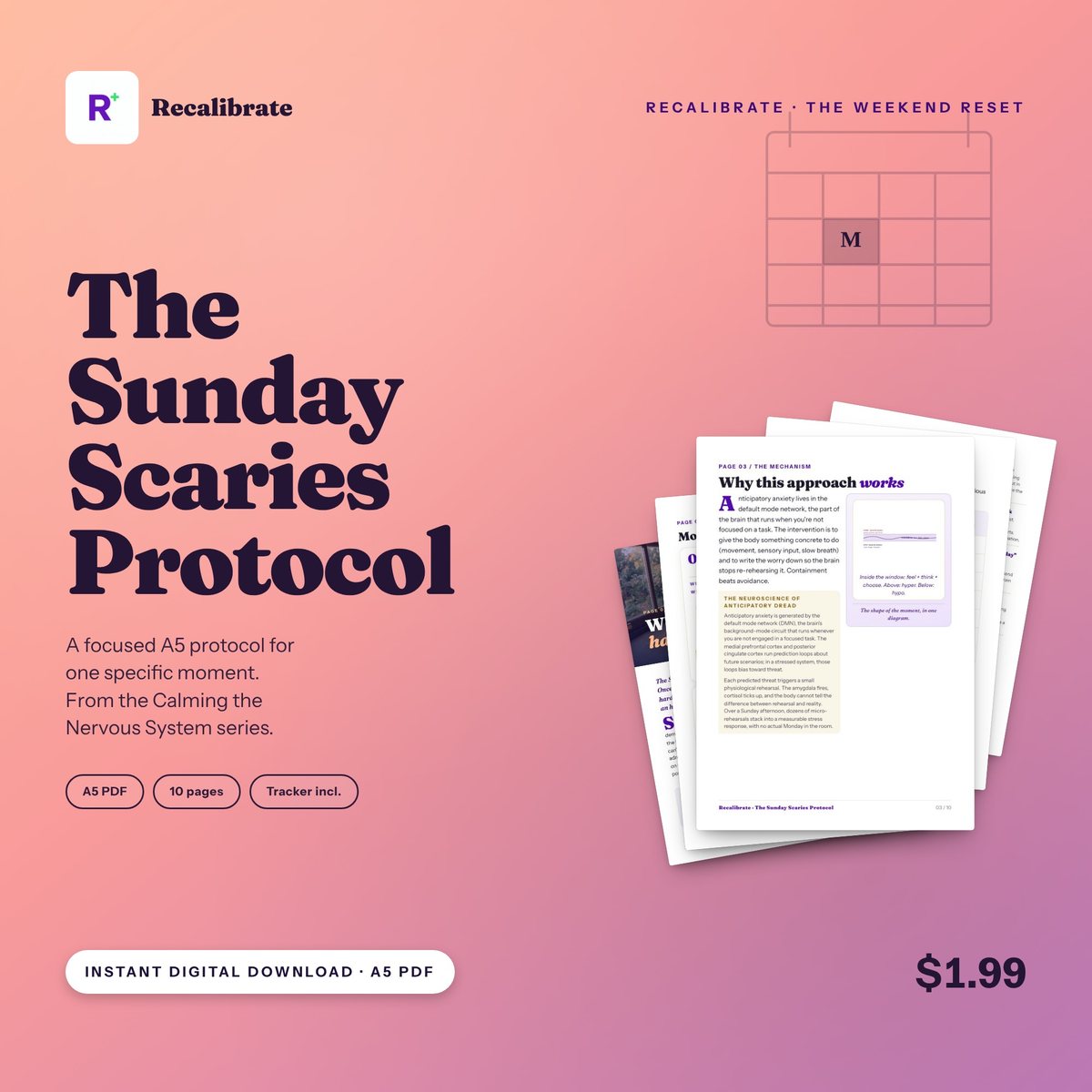 The Sunday Scaries Protocol cover